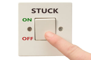 40639188 - turning off stuck with finger on electrical switch