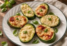 Zucchini Mini Pizzas
