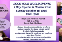 1 Day Psychic & Holistic Fair @ the Royal Oak Farmers Market!