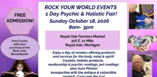 1 Day Psychic & Holistic Fair @ the Royal Oak Farmers Market!